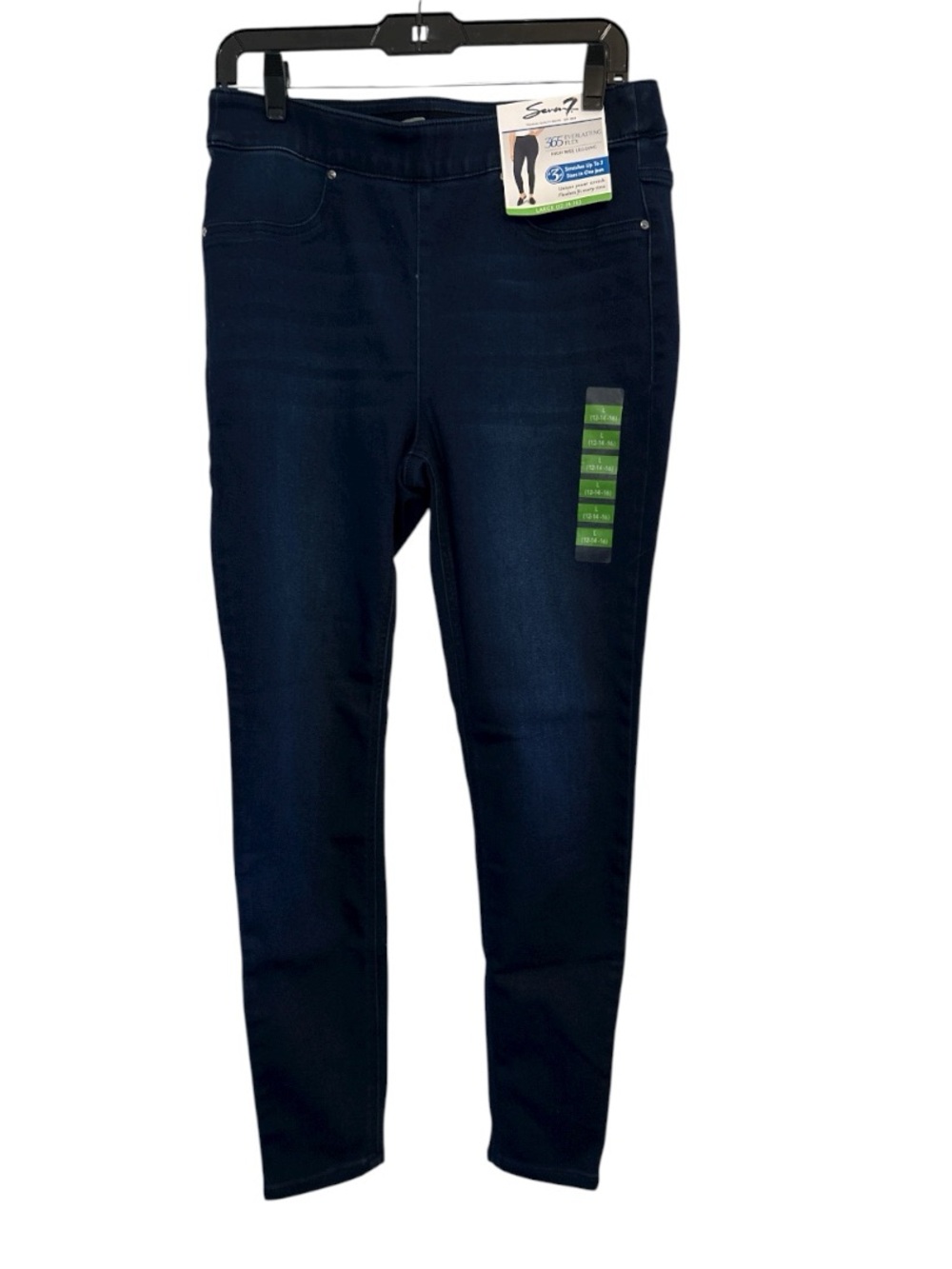 Seven7 Everlasting Flex High Rise Jeggings L (12-14-16) NWT - Picture 4 of 8